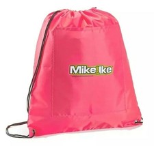 Mike and Ike Candy Pink Drawstring Backpack, Peeps 17&quot; X 14&quot; Highly Coll... - £6.99 GBP