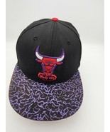 Preowned Fifty New Era Hardwood Classic Nba Chicago Bulls Hat Size 7 3/8 H4 - $54.61 CAD