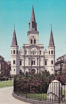 St. Louis Cathedral New Orleans Louisiana LA Postcard C36 - £2.26 GBP