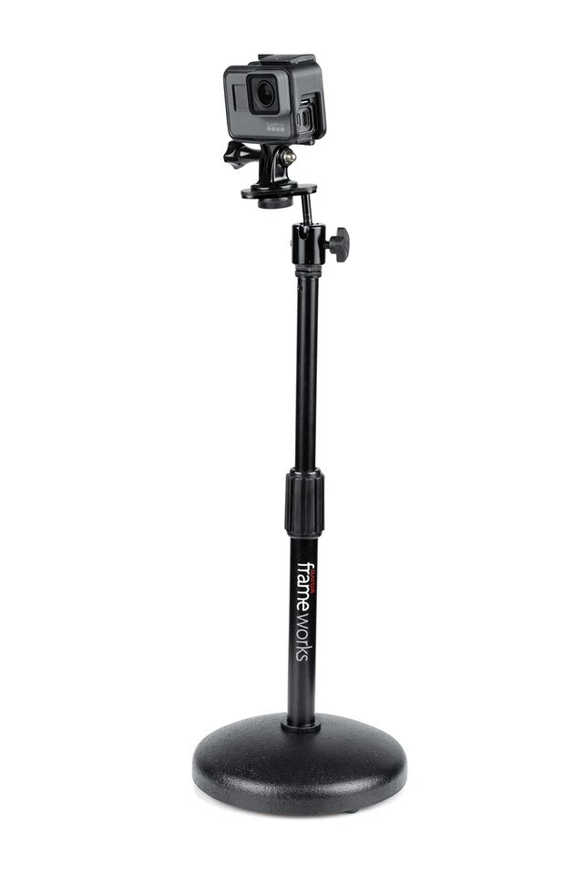 Gator Frameworks Desktop Microphone Stand - Round Weighted Base & Adjustable Item image 14