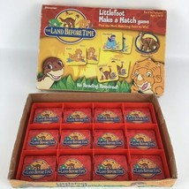 The Land Before Time Littlefoot Make A Match Children Game Vintage 2004 Pressman - $59.35