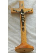 Oak Cross with Christ metal - €47,76 EUR