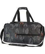 Water Resistant Sports Gym Travel Weekender Duffel Bag with Shoe Compart... - £38.65 GBP