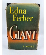 GIANT by Edna Ferber HC 1952 Sears Readers Club Dust Cover - £14.64 GBP