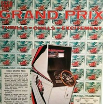 Grand Prix Arcade Flyer 1969 Original Vintage Retro Racing Game Art Japan - £27.12 GBP