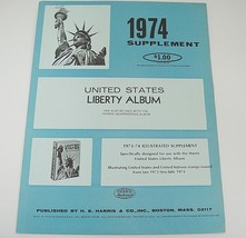 Harris 1974 United States U.N. Liberty Stamp Album Supplement X108J NOS - £4.42 GBP