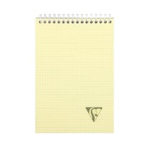 Clairefontaine 328645C Spiral Pad A5 Assorted Colours Squares 90 g 80 Sh... - $12.00