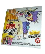 1998 Cartoon Network 44x36 promo poster:DC Comics Flintstones,Scooby Doo... - £21.41 GBP