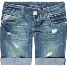 Almost Famous Destructive Bermuda Shorts Size 0 Brand New - £19.98 GBP