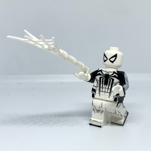 Spider-Man Anti-Venom Suit Marvel Superhero Custom Minifigures - $9.25