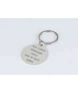 Personalized engraved keychain, Custom Keychain Customized gift Personal... - £20.78 GBP