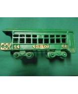 -Great Collectible Cast Iron &quot;Green&quot; Train  FREIGHT CAR - £17.91 GBP