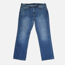 Levi&#39;s 541 Men&#39;s Size W38 L29 Straight 5 Pocket Blue Distressed Denim Jeans - £16.14 GBP