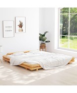 Bed Frame Bamboo 200x200 cm - £607.54 GBP