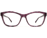 Morel Eyeglasses Frames Koali 7667K PP033 Purple Mesh Cat Eye 54-14-135 - £59.06 GBP