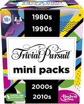 Trivial Pursuit Mini Packs Multipack Fun Trivia Questions for Adults and Teens A - £32.72 GBP