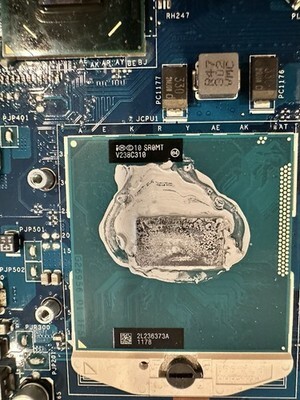 Dell Latitude E5530 Motherboard Intel Core i7-3520M @2.9GHz 91C4N SR0MT Heatsink Item image 4