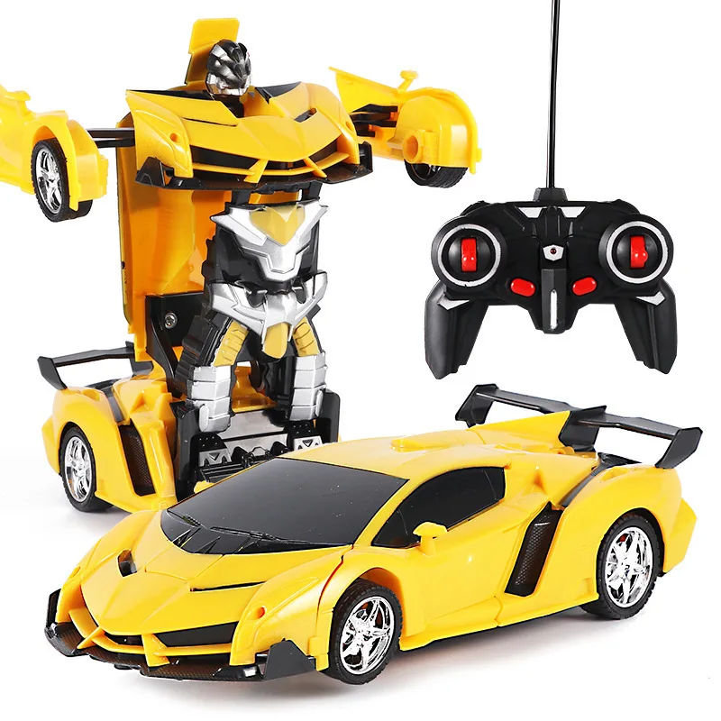 Hot Sale Remote Control Transform Car RC Robot Toy 2 In 1 RC Car For Children&#39;s - £43.95 GBP