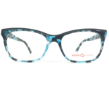 Etnia Eyeglasses Frames CASSIS BLBK Black Blue Tortoise Square 54-17-140 - $111.77