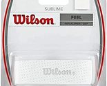 WILSON Sublime Tennis Racquet Grip, White, X-Small - $13.60