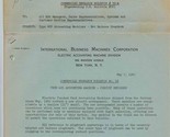 IBM Commercial Research Bulletins 32 &amp; 48 International Business Machine... - $99.00