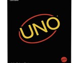 Mattel Games UNO Minimalista Card Game for Adults &amp; Teens Unique Collect... - $8.86