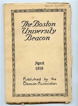 The Boston University Beacon April 1919 Stories Essays Poems  - £21.80 GBP