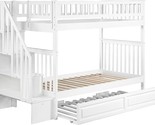 AFI Woodland Staircase Bunk Twin Over Twin with Turbo Charger and Twin S... - $1,913.99