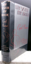 Cyril Hume MY SISTER MY BRIDE First edition 1932 Forbidden Planet Screenwriter - £60.35 GBP