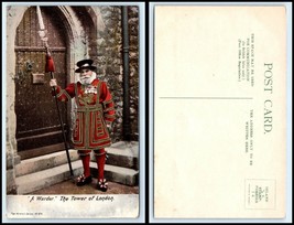 UK Postcard - London, &quot;A Warder&quot; The Tower Of London F27 - £2.34 GBP