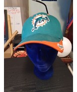 NFL Team Apparel Miami Dolphin Structured Flex Fit Curve Brim Adult Cap ... - £11.09 GBP