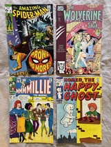 Marvel Lote De 4 Comic Libros [1968-1989] Spider Hombre, Wolverine Saga Happy - $37.06