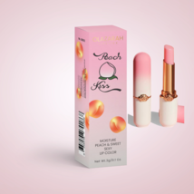 Peach Moisturizing Long Lasting Lip Gloss/Balm, Pink Color, Moisturizer,... - £10.38 GBP