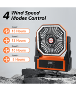 Portable Rechargeable Mini Fan Hanging Sport Speeds Cooling Personal Pow... - $79.99+