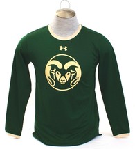 Under Armour Green Colorado State Long Sleeve Athletic Shirt Youth Boy&#39;s... - £31.96 GBP
