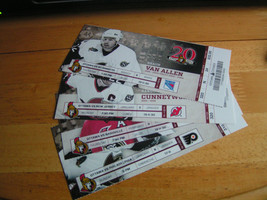 NHL Ottawa Senators 2011-12  Full Unused Ticket Stubs Lot W.Players Milestones - £3.15 GBP