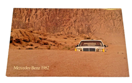 Brochure Mercedes-Benz USA Sales Automobile Vintage Car 1982 Ephemera - £6.71 GBP