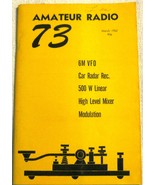 73 Amateur Radio Magazine - March 1962 - £6.32 GBP