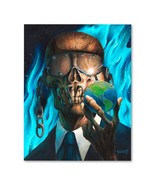 Signed MEGADETH&#39;S Vic Rattlehead Poster Print Wall Art 11x14 Unframed - €20,51 EUR