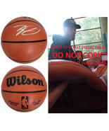 Zach LaVine Chicago Bulls signed NBA Basketball COA exact proof autographed - £141.71 GBP