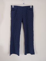Betabrand Blue Pattern Pull-on Women’s Size Medium Pant - $21.01