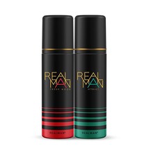 REALMAN Fresh Mood &amp; Attract Deodorant, Strong Body Spray, Long Lasting ... - $24.74