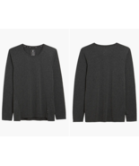 ON Comfort Men&#39;s Long-Sleeve T-Shirt in Washed Black-Large - $68.55 CAD