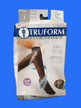 Truform Lites Stockings Womens X-Large Beige Knee High Sheer Mild 8-15 m... - $13.99