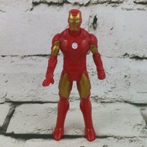 Iron Man Figure Red Gold Avengers Marvel Universe 2015 - $7.91