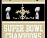 New Orleans Saints Flag 3x5ft Banner Polyester American Football saints008 - $15.99