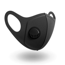 3 pcs Reusable Air Pollution Face Mouth Mask with PM2.5 Breathing Valve - £7.00 GBP