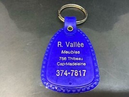 Vintage Promo Keyring R. Vallée Meubles Keychain Cap Madeleine Ancien Porte-Clés - £5.11 GBP