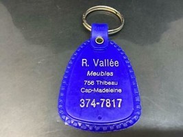 Vintage Promo Keyring R. Vallée Meubles Keychain Cap Madeleine Ancien Porte-Clés - £5.02 GBP