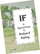 Rudyard Kipling IF a Special Poem  * Ideal gift for a Send Off * MINIATURE BOOK - £7.71 GBP